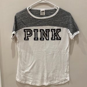 PINK sequined t-shirt